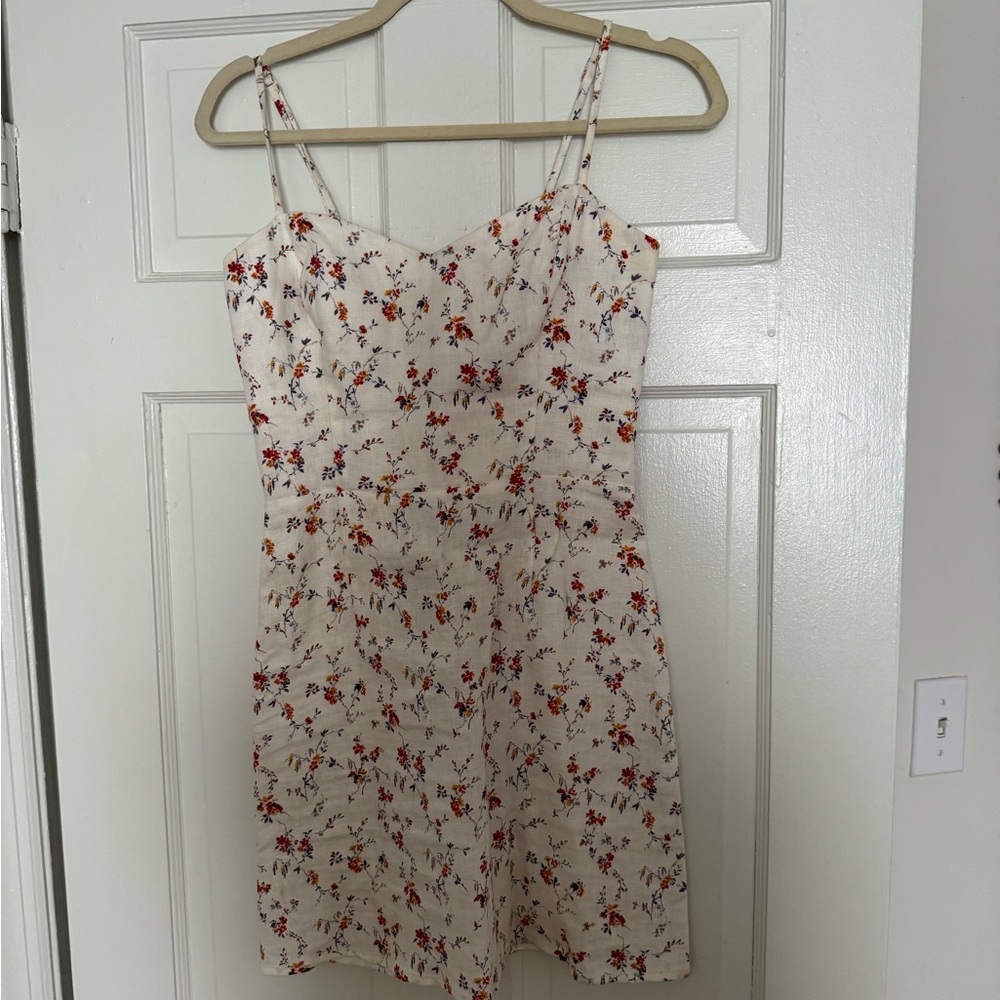Floral Spaghetti Strap Dress